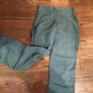 Olive green athleta pants